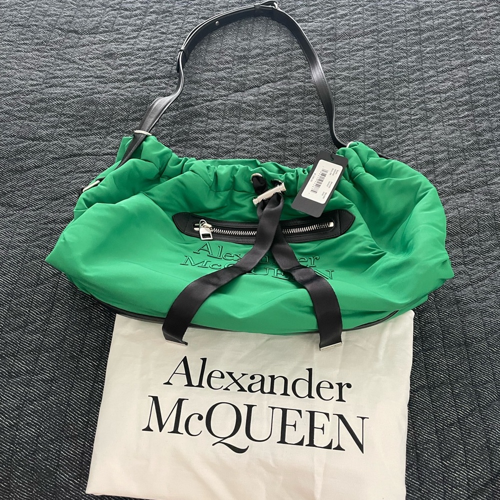 Alexander McQueen Green Shoulder Bag